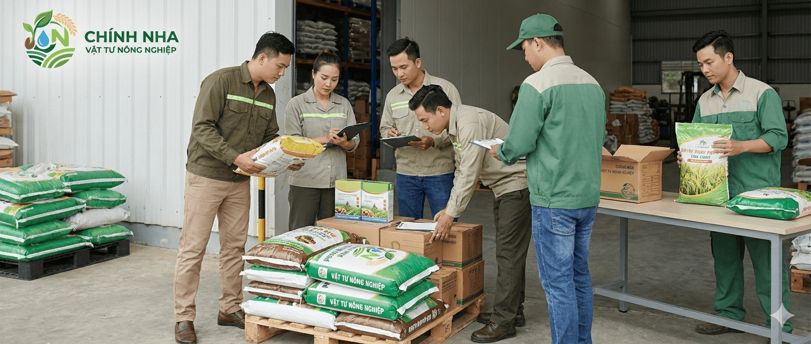 Chính sách đổi trả vật tư nông nghiệp Chính Nha